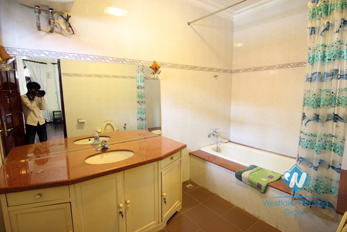 Super spacious mansion with large secluded swimming pool in Tay Ho
